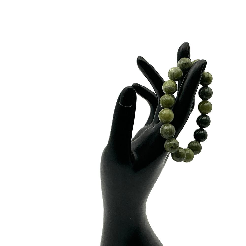 Taiwan Quartzite Beaded Stretch Bracelet 207.00 ctw (11-13mm)